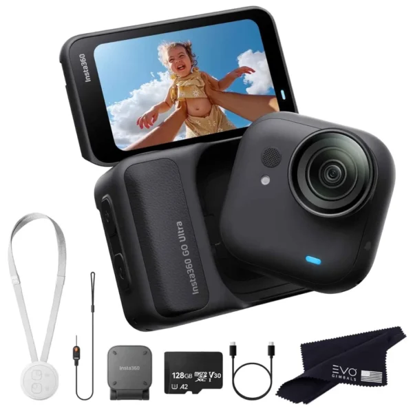 Insta360 GO Ultra Standard Bundle (Midnight Black)