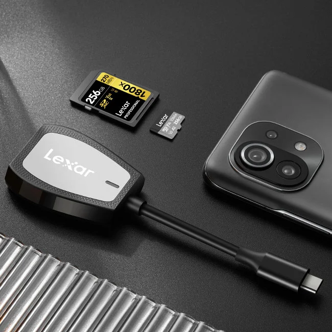 Lexar USB Type-C Dual-Slot SD & MicroSD Card Reader - Gadget World 08