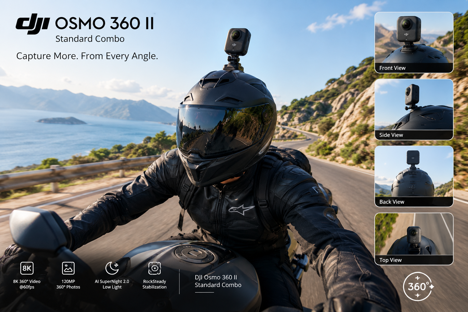 DJI Osmo 360 || Standard - Gadget World 08